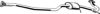 HONDA 18220S1AE01 Middle Silencer